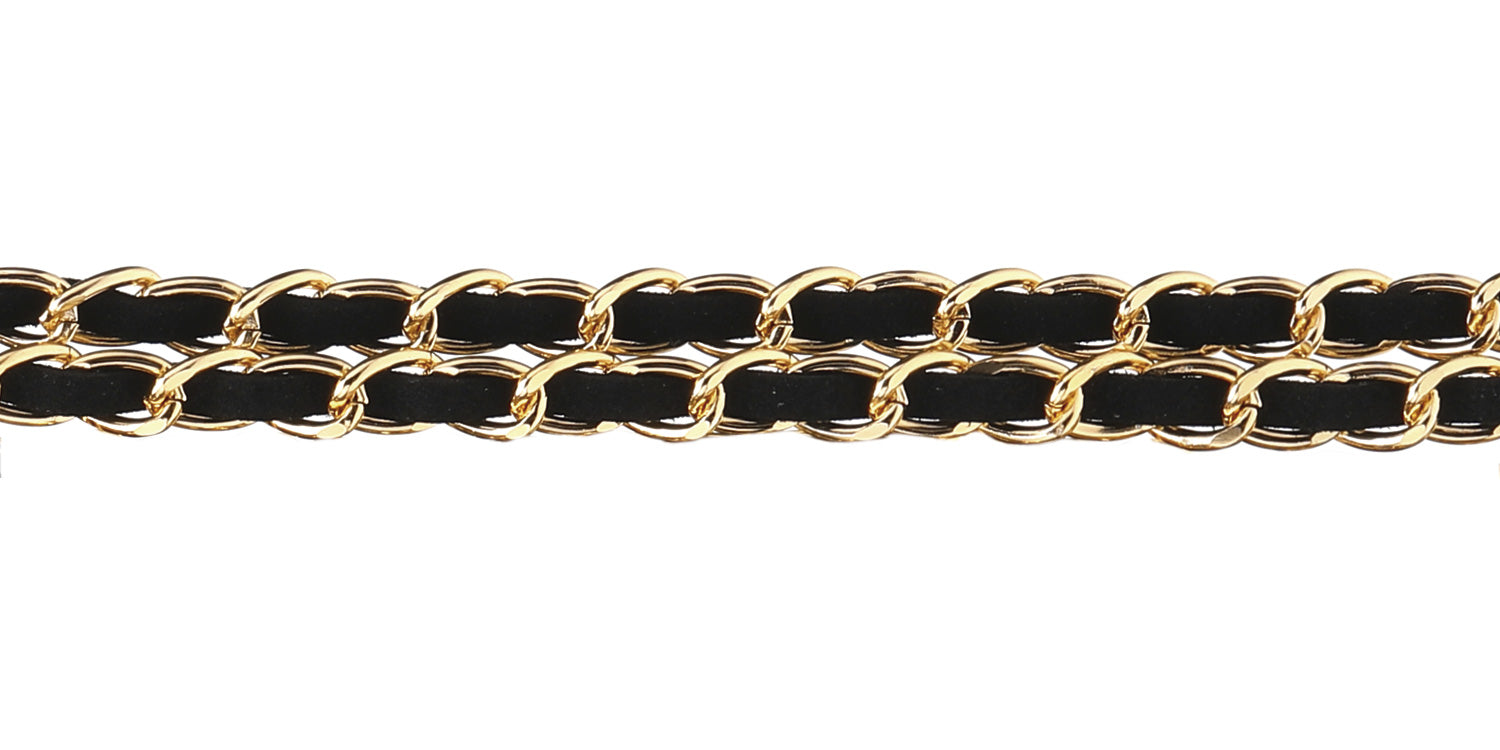 Mackenzie -cords black-gold