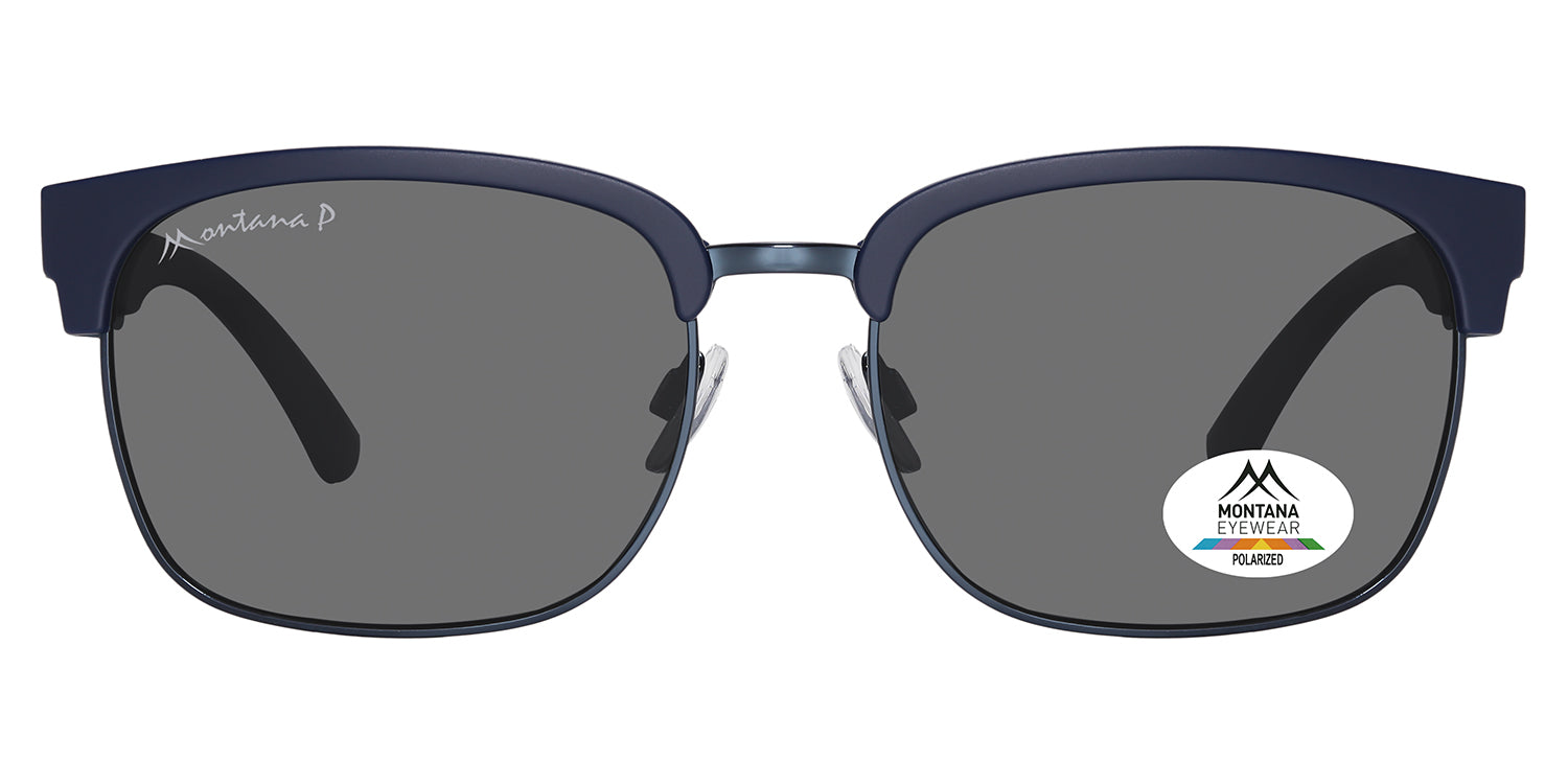 matt blue - navy blue - smoke lenses