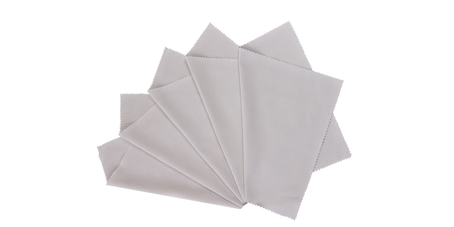 Kamet -microfibre lens cloths light grey 