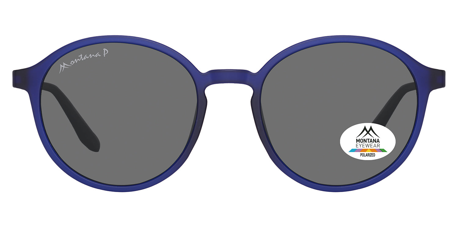 matt clear blue - smoke lenses