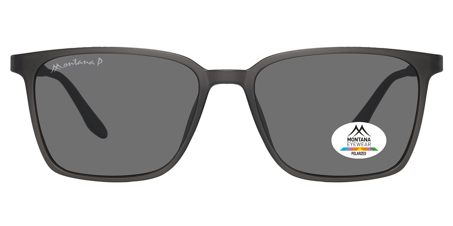 matt dark grey - smoke lenses