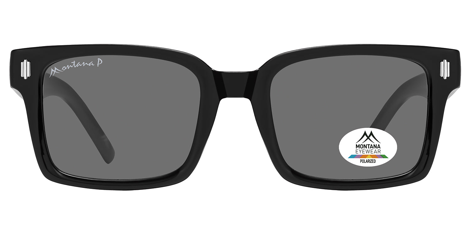 shiny black - smoke lenses
