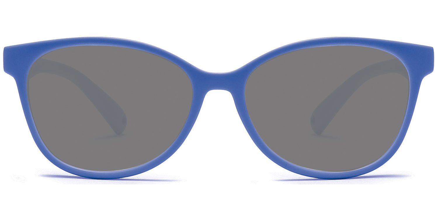 bleu foncé mat - verres fumés
