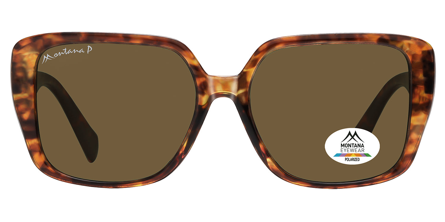 shiny turtle - brown lenses