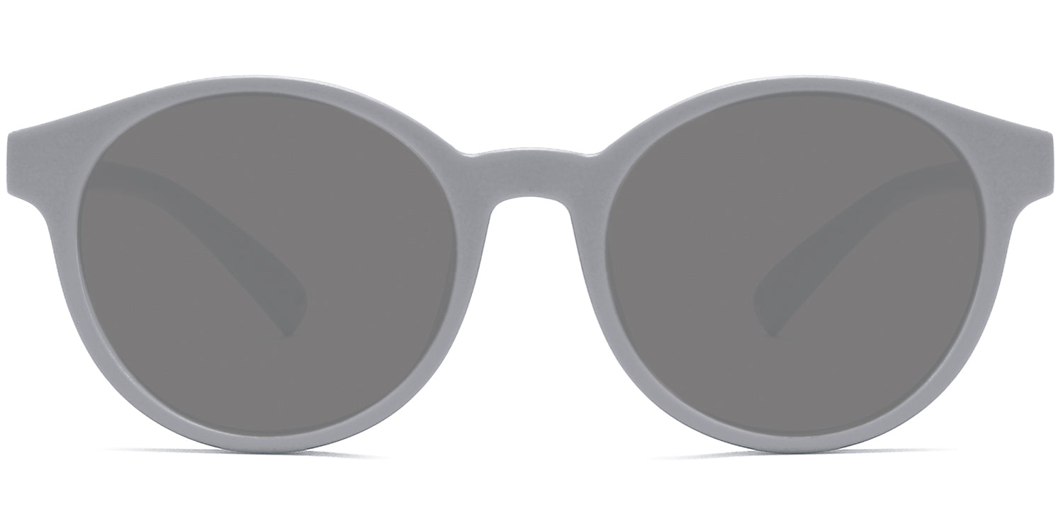 matt grey - smoke lenses